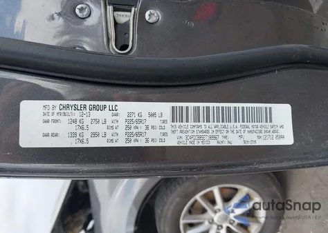 2014 Dodge Journey Sxt из США, поврежденный, VIN 3C4PDCBB5ET189967